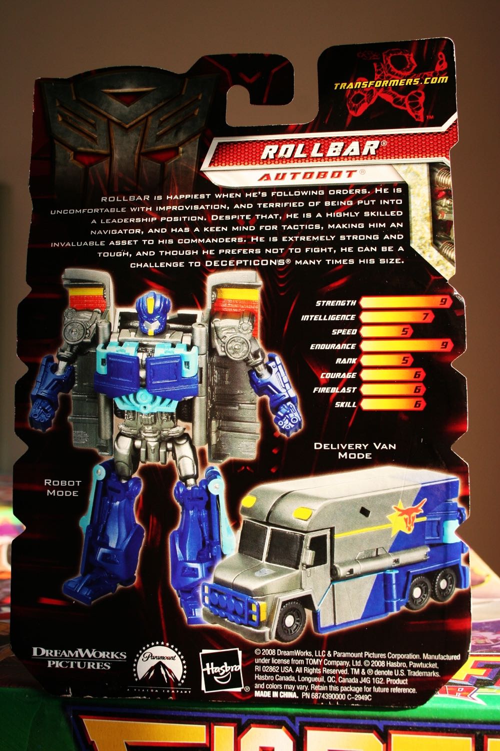 Transformers Revenge Of The Fallen Rollbar  action figure collectible - Main Image 2