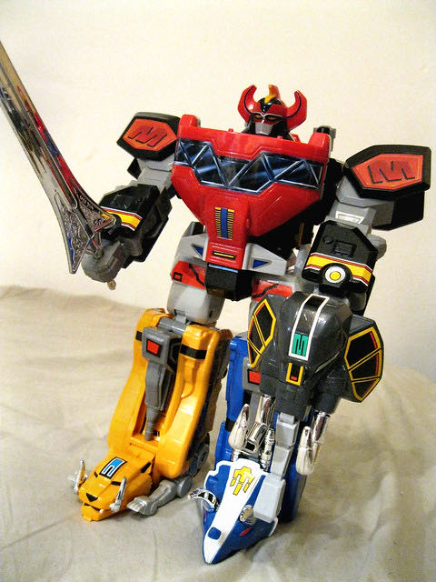 Power Rangers Megazord Deluxe Set  action figure collectible - Main Image 2