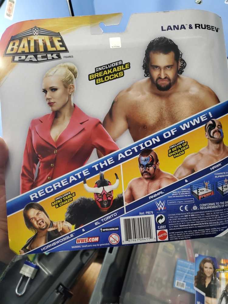Rusev (Loose)  (Wwe Battle Pack) action figure collectible [Barcode 887961094114] - Main Image 2
