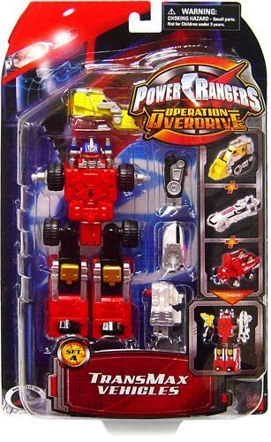 Power Rangers Overdrive Tranmax Vehicles Set A B C  action figure collectible - Main Image 2