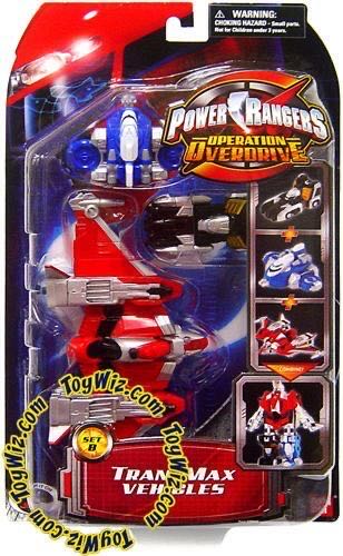 Power Rangers Overdrive Tranmax Vehicles Set A B C  action figure collectible - Main Image 3