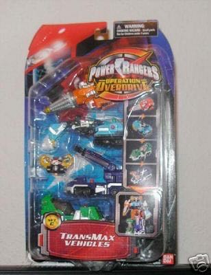 Power Rangers Overdrive Tranmax Vehicles Set A B C  action figure collectible - Main Image 4