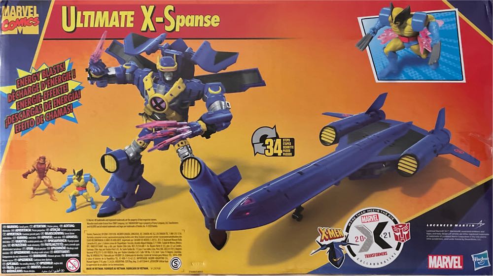Ultimate X-Spanse (X-Men) - Hasbro (Transformers Collaborative) action figure collectible [Barcode 5010993782451] - Main Image 4
