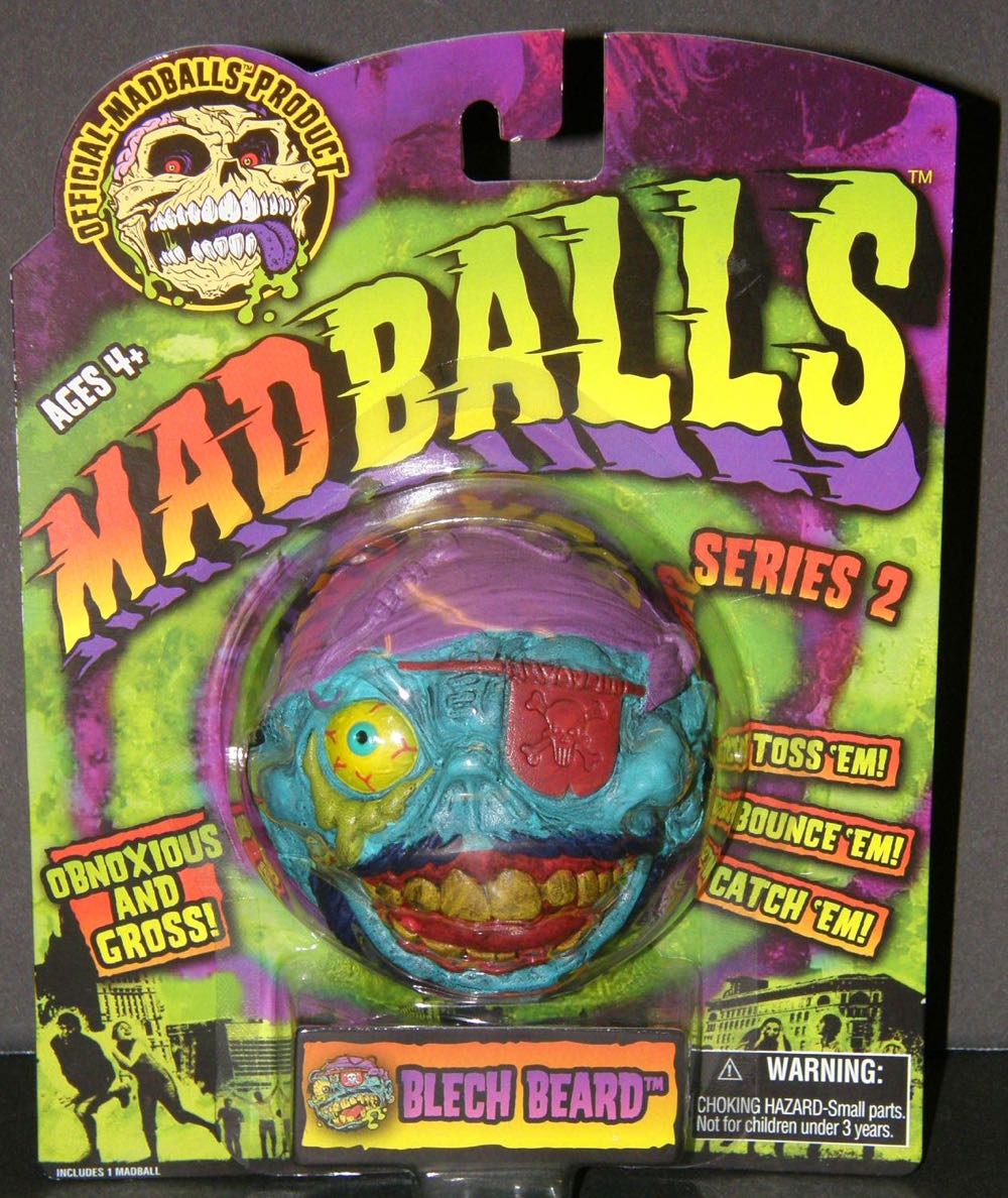 Madballs Blech Beard  action figure collectible [Barcode 014397016803] - Main Image 1