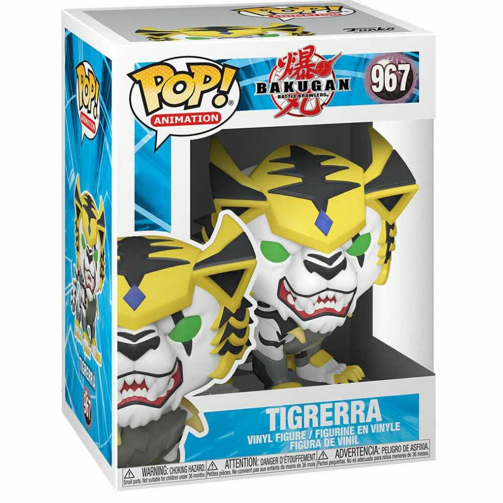 Bakugan: Funko Pop! Bakugan Armored Alliance - Tigrerra #967 - Funk Pop! Animation (Bakugan Armored Alliance) action figure collectible [Barcode 889698544580] - Main Image 3