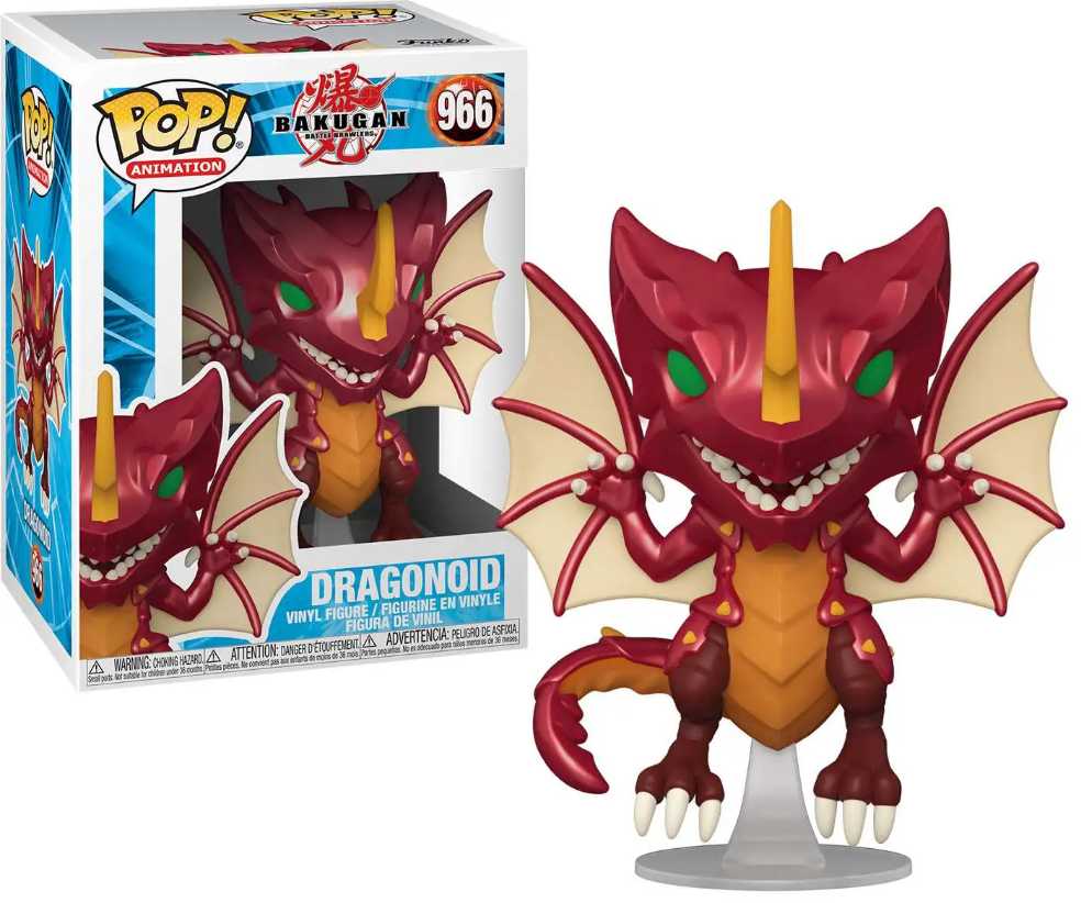 Bakugan: Funko Pop! Bakugan Armored Alliance- Dragonoid #966 - Funk Pop! Animation (Bakugan Armored Alliance) action figure collectible [Barcode 889698544573] - Main Image 2