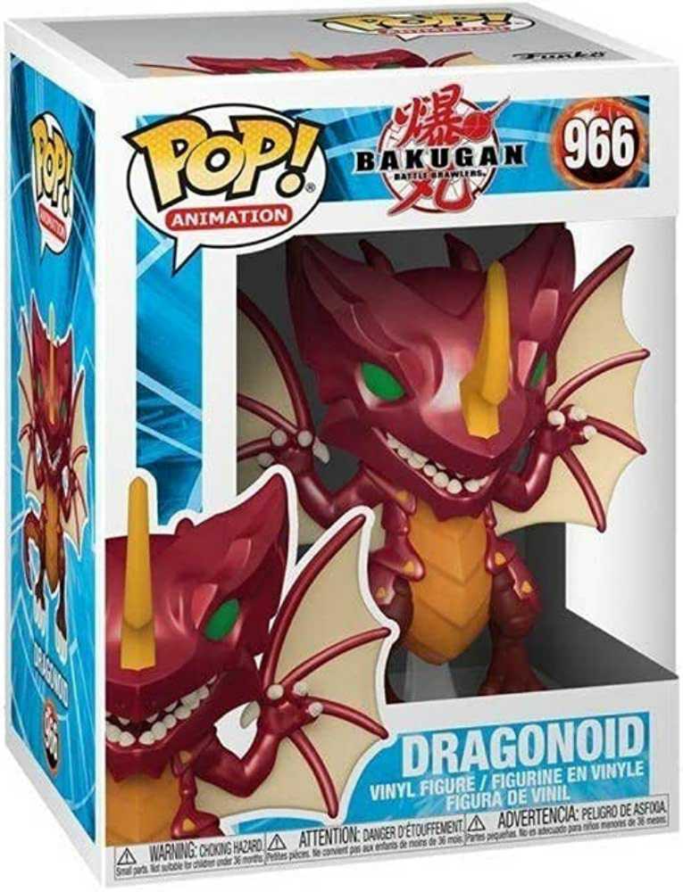 Bakugan: Funko Pop! Bakugan Armored Alliance- Dragonoid #966 - Funk Pop! Animation (Bakugan Armored Alliance) action figure collectible [Barcode 889698544573] - Main Image 3