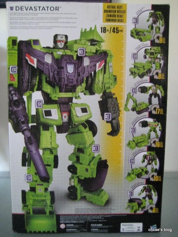Transformers Generations Combiner Wars Devastator - Hasbro (Combiner Wars) action figure collectible - Main Image 2