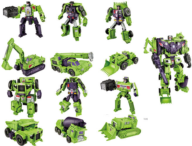 Transformers Generations Combiner Wars Devastator - Hasbro (Combiner Wars) action figure collectible - Main Image 3
