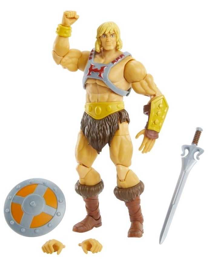 Masters Of The Universe Revelation He-Man - Mattel (Masterverse) action figure collectible [Barcode 887961979855] - Main Image 3
