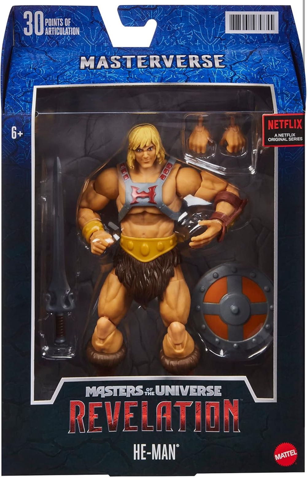 Masters Of The Universe Revelation He-Man - Mattel (Masterverse) action figure collectible [Barcode 887961979855] - Main Image 5