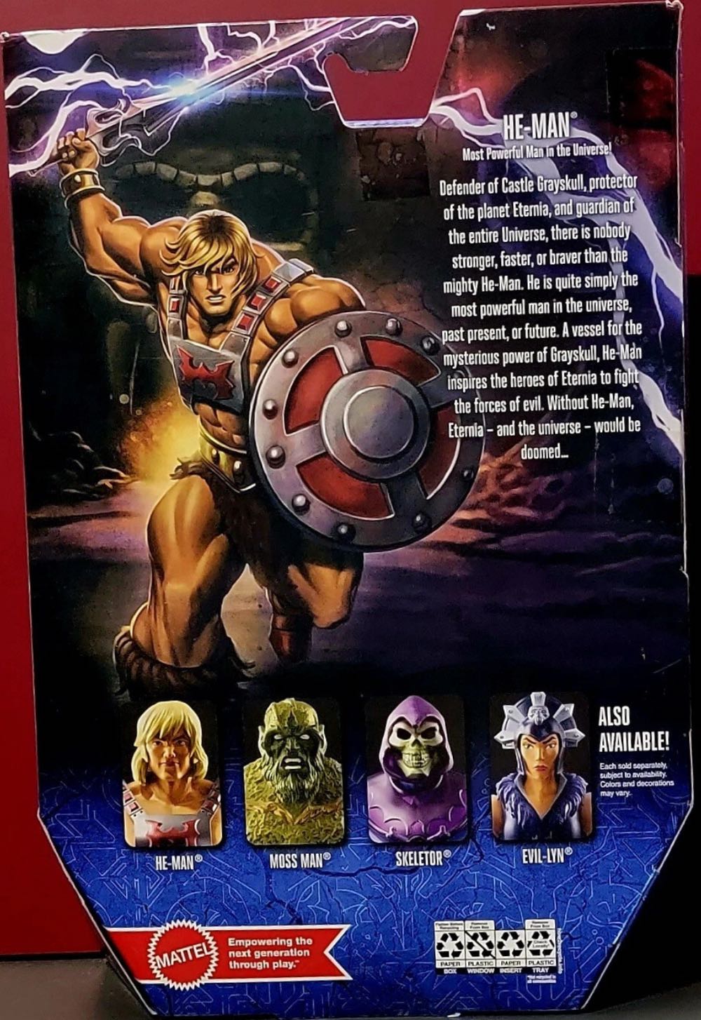Masters Of The Universe Revelation He-Man - Mattel (Masterverse) action figure collectible [Barcode 887961979855] - Main Image 6
