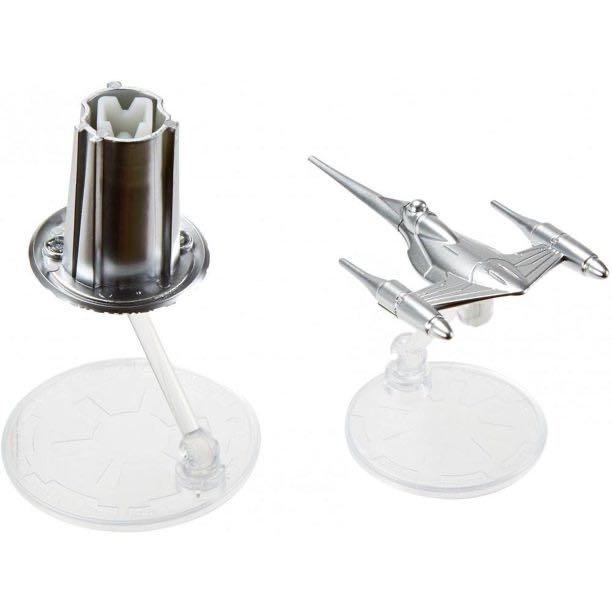 Hot Wheels Star Wars Commemorative Series Naboo Star Fighter  action figure collectible - Main Image 2