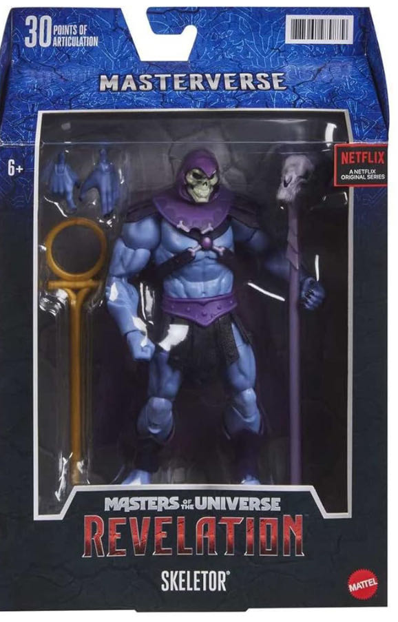 MOTU - Revelation - Skeletor - Mattel (Masters Of The Universe Revelations) (Masters Of The Universe: Revelation) action figure collectible [Barcode 887961979879] - Main Image 5