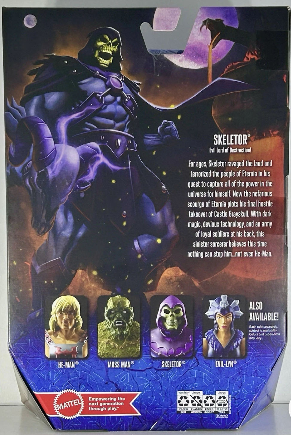 MOTU - Revelation - Skeletor - Mattel (Masters Of The Universe Revelations) (Masters Of The Universe: Revelation) action figure collectible [Barcode 887961979879] - Main Image 6