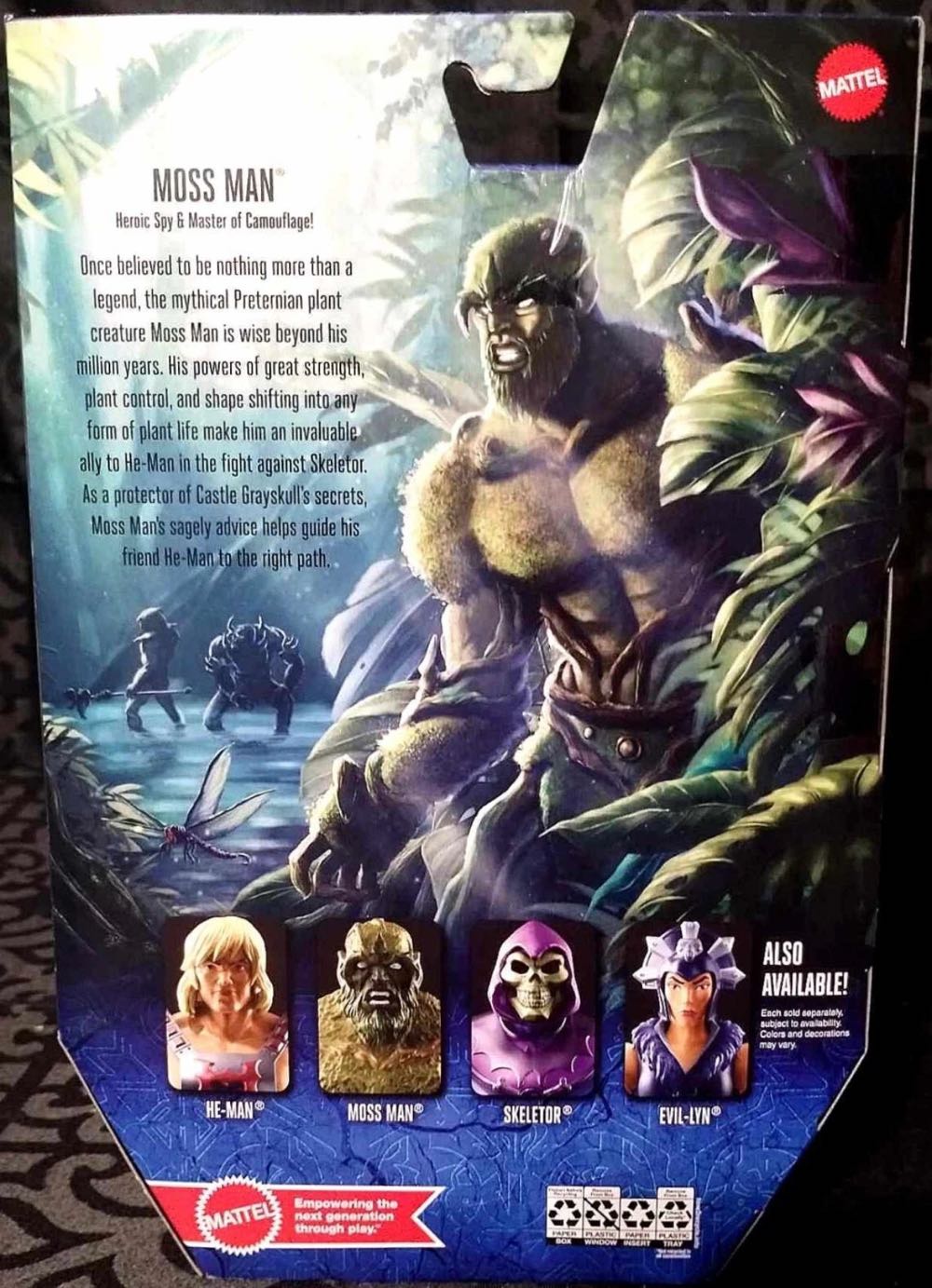 Masters Of The Universe Revelation Moss Man - Mattel (Masters Of The Universe Revelations) (Masterverse) action figure collectible [Barcode 887961979886] - Main Image 5