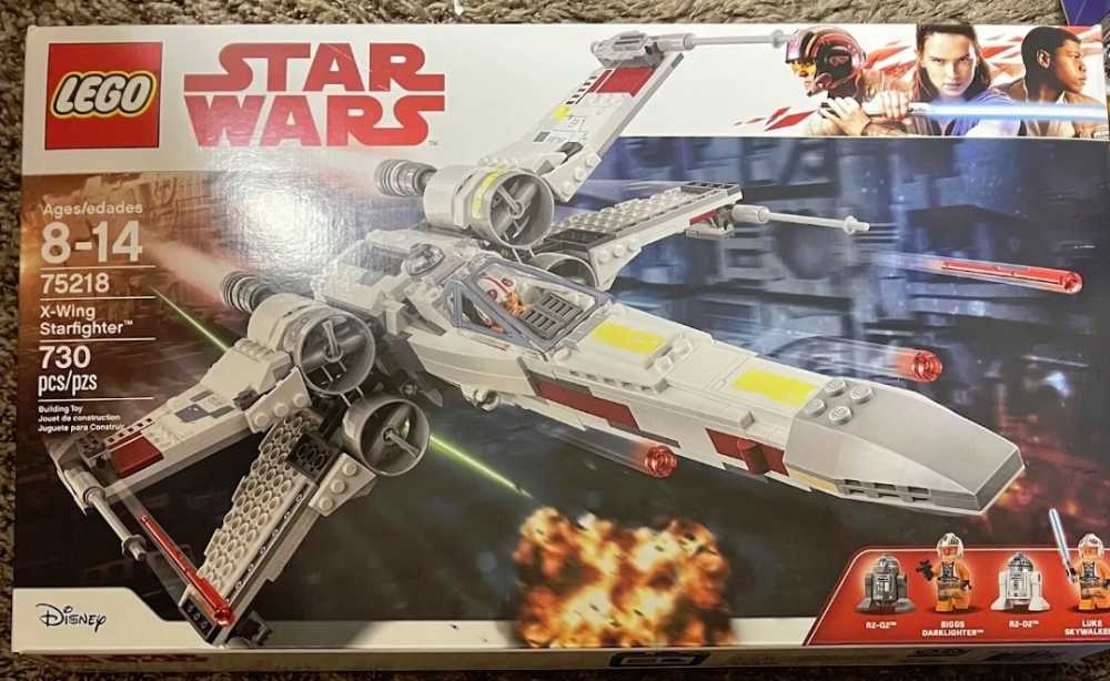 Lego Star Wars X-wing Starfighter 75218 Star Wars Building Kit 731 Pieces Discontinued By Manufacturer - Lego action figure collectible [Barcode 673419282338] - Main Image 2