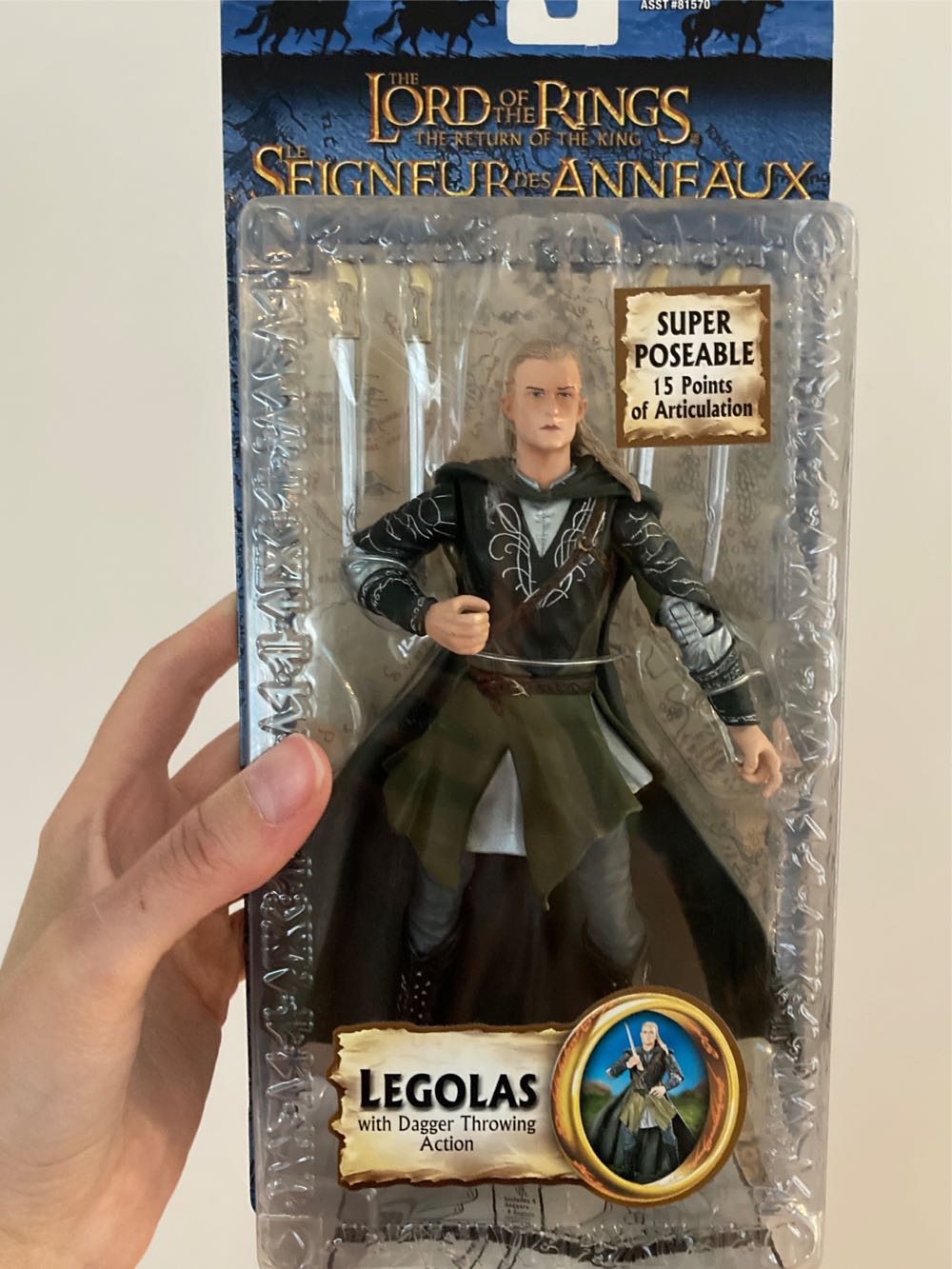 Legolas ( Dagger Throwing)  action figure collectible - Main Image 1