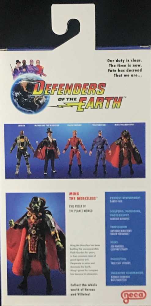 Neca Defenders Of The Earth Ming The Merciless - NECA, Reel Toys (Defenders Of The Earth) action figure collectible - Main Image 2