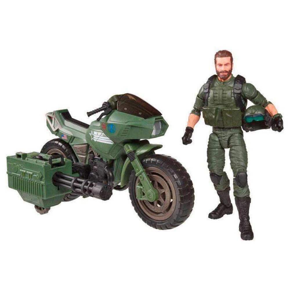 #29 Alvin ”Breaker” Kibbey with RAM Cycle - Hasbro (GI Joes Classified - Joes) action figure collectible - Main Image 3