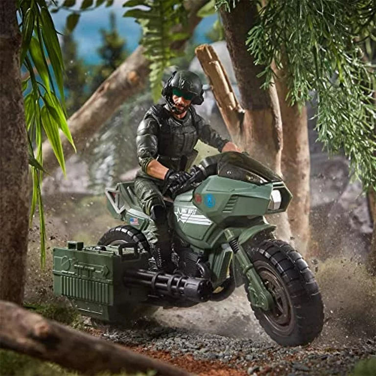 #29 Alvin ”Breaker” Kibbey with RAM Cycle - Hasbro (GI Joes Classified - Joes) action figure collectible - Main Image 4