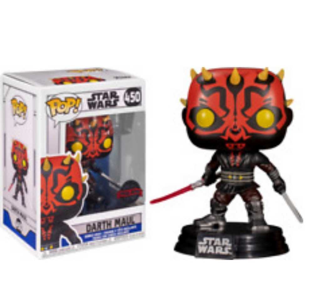 450 Funko Pop Darth Maul Special Edition 450 - Funko (Star Wars Clone Wars Animated Series) action figure collectible [Barcode 889698567909] - Main Image 4