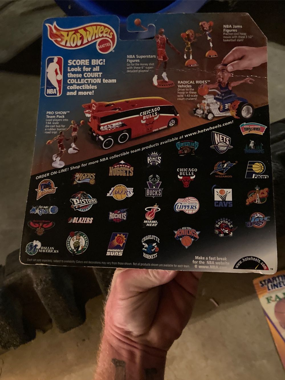 Hotwheels Pro Show Nba Court Collection Los Angeles Lakers - Hot Wheels (Mattel) action figure collectible [Barcode 074299216770] - Main Image 2