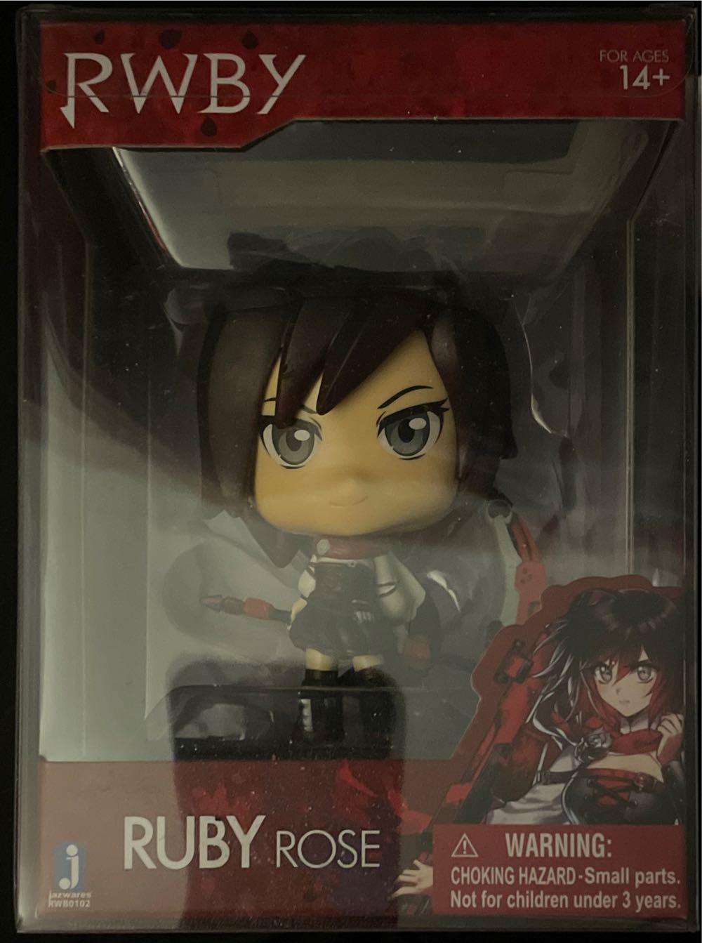 Rwby: Ruby Rose Collectible Figure - Jazwares (RWBY) action figure collectible [Barcode 191726002116] - Main Image 2