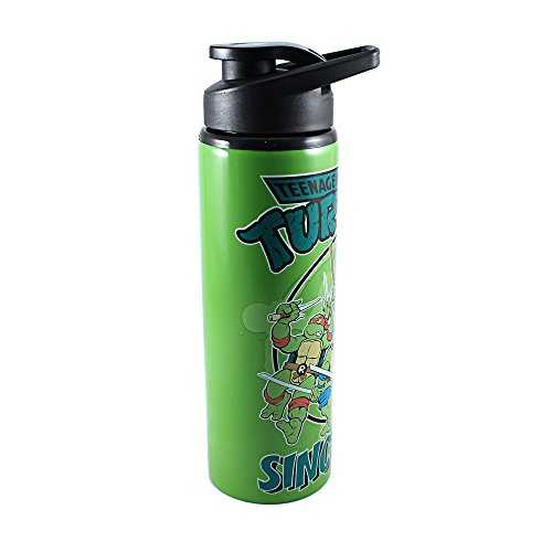 Teenage Mutant Ninja Turtles Since ’84 25 Oz Stainless Steel Water Bottle - Silver Buffalo action figure collectible [Barcode 812494028763] - Main Image 4