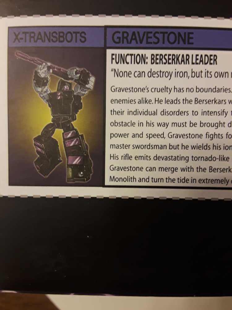 X-Transbots Gravestone MX-XII (Motormaster) - X-Transbots (3rd Party MP Stunticon Menasor) action figure collectible - Main Image 2