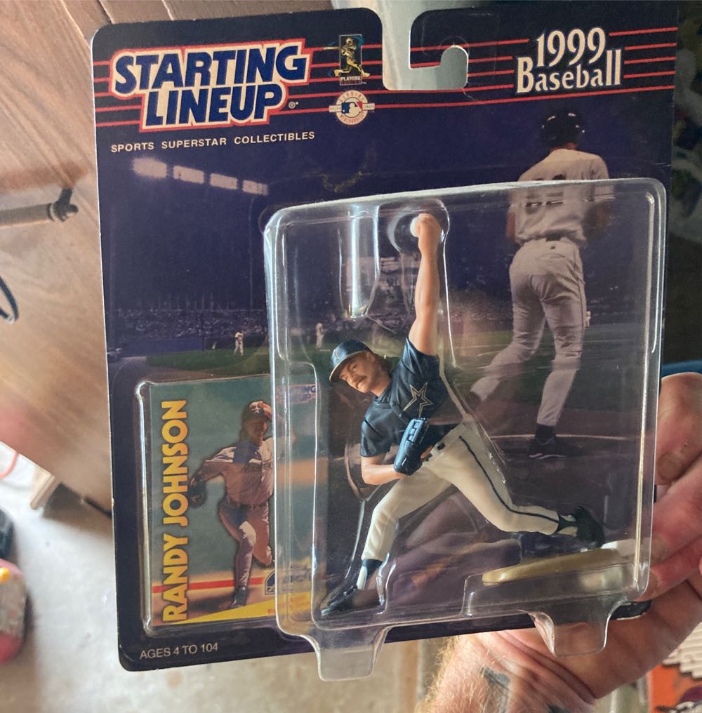 Mlb Starting Lineup Randy Johnson Houston Astros - Hasbro action figure collectible [Barcode 076281721842] - Main Image 2