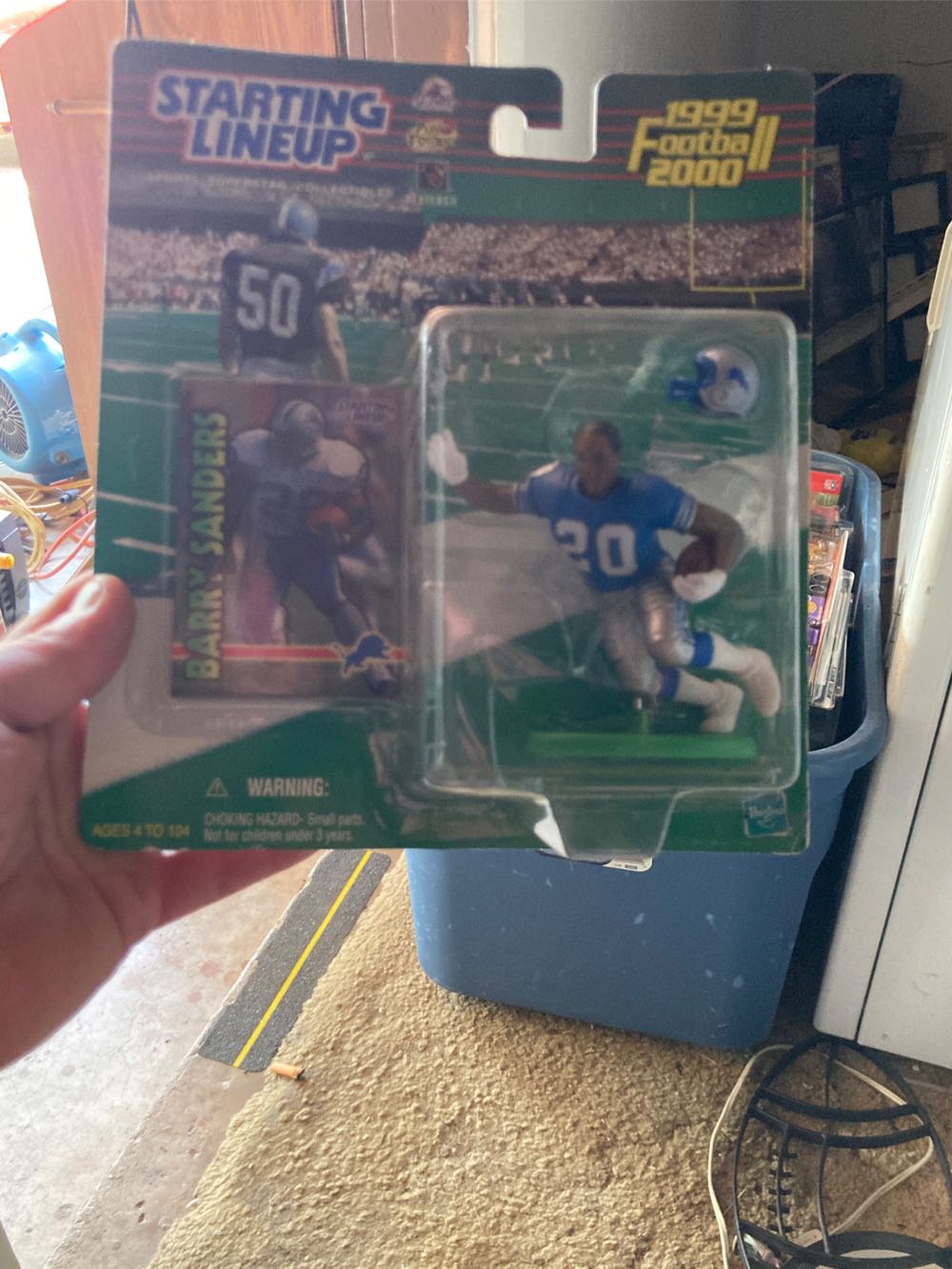 Starting Lineup Football Barry Sanders - Hasbro action figure collectible [Barcode 076930721711] - Main Image 4