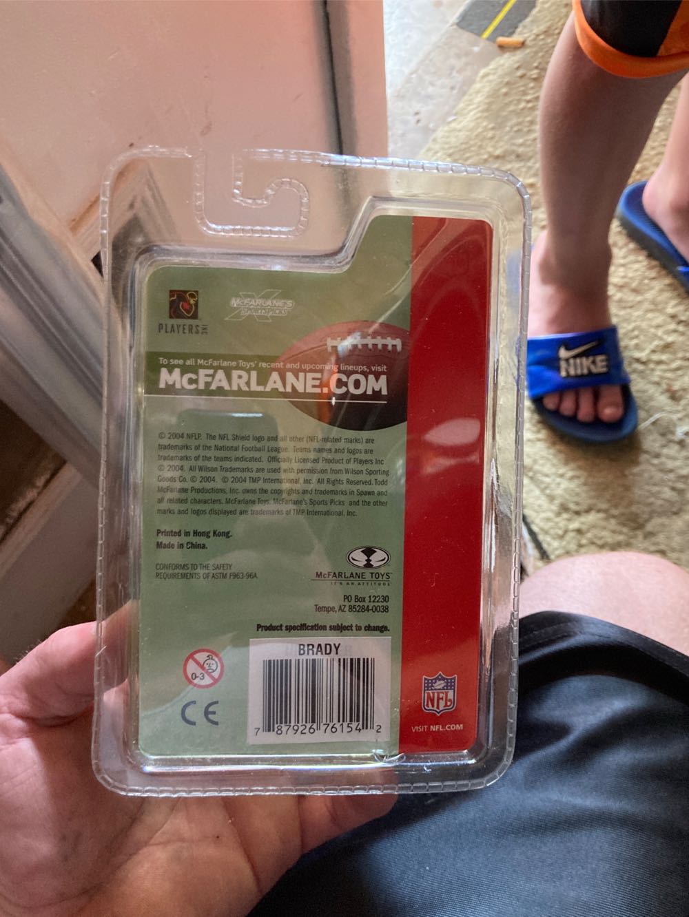 Mcfarlane Toys Nfl New England Patriots .4 Inch Tom Brady Figure - McFarlane’s Sportspicks action figure collectible [Barcode 787926761542] - Main Image 2