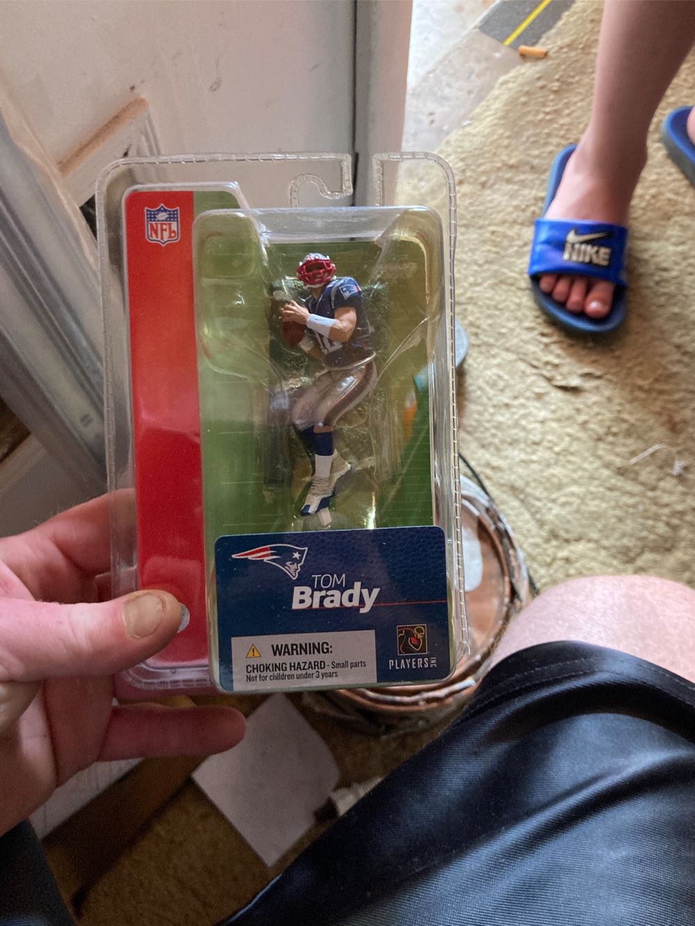 Mcfarlane Toys Nfl New England Patriots .4 Inch Tom Brady Figure - McFarlane’s Sportspicks action figure collectible [Barcode 787926761542] - Main Image 3