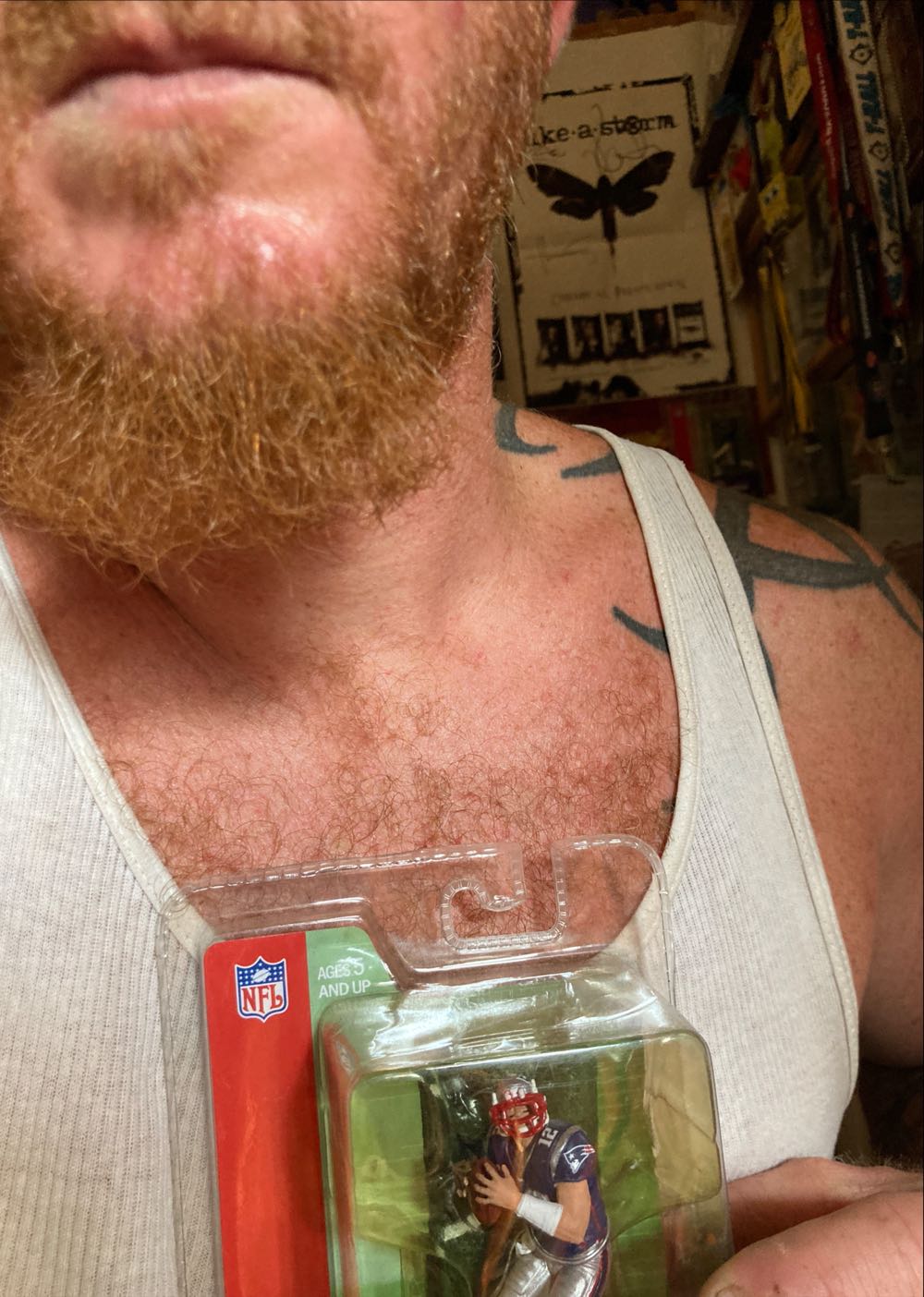 Mcfarlane Toys Nfl New England Patriots .4 Inch Tom Brady Figure - McFarlane’s Sportspicks action figure collectible [Barcode 787926761542] - Main Image 4