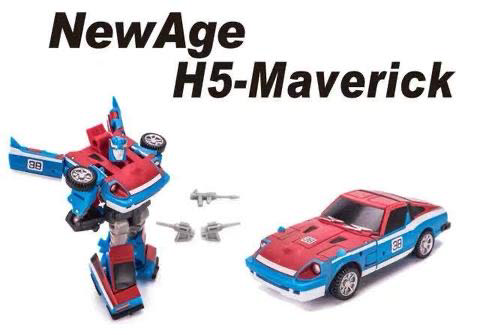 Maverick (Smokescreen) - Newage (The Transformers) action figure collectible - Main Image 3