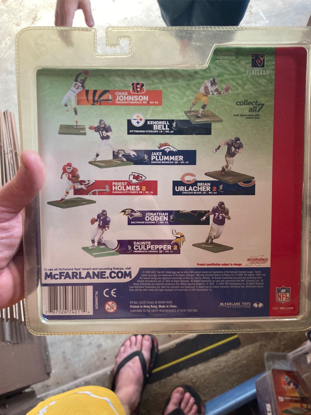 Mcfarlane Sportspicks: Nfl Series 9 Jake Plummer Action Figure  action figure collectible [Barcode 787926742114] - Main Image 2