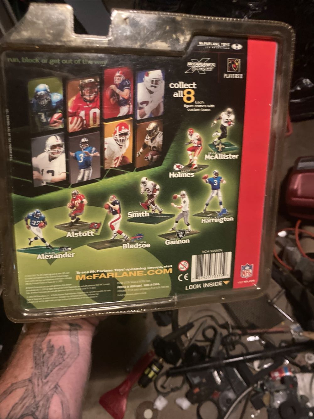 NFL Series 6: Rich Gannon Raiders - McFarlane Toys (NFL Series 6) action figure collectible [Barcode 787926703559] - Main Image 2