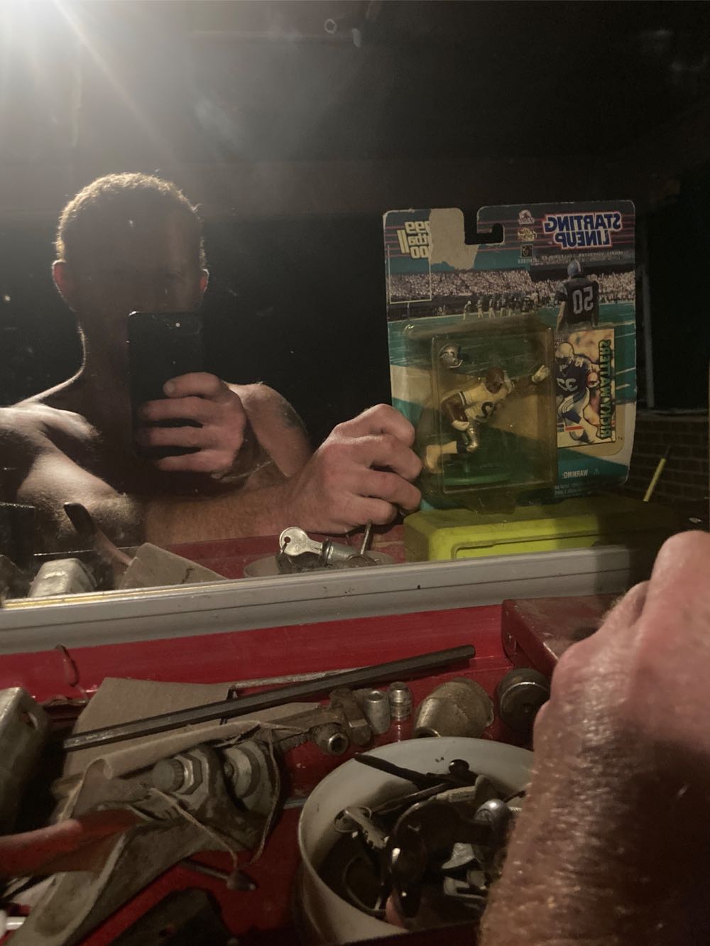 Starting Lineup Ricky Watters - STARTING LINEUP action figure collectible [Barcode 076930721537] - Main Image 4