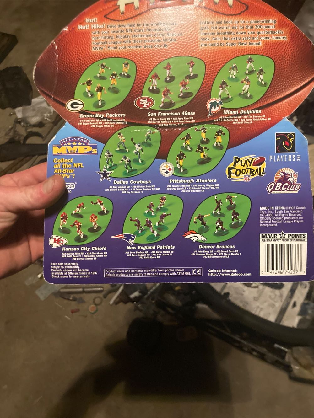 Mvp Edition Denver Broncos All Star Mvp - Galoob toys (Sports) action figure collectible [Barcode 047246741373] - Main Image 2