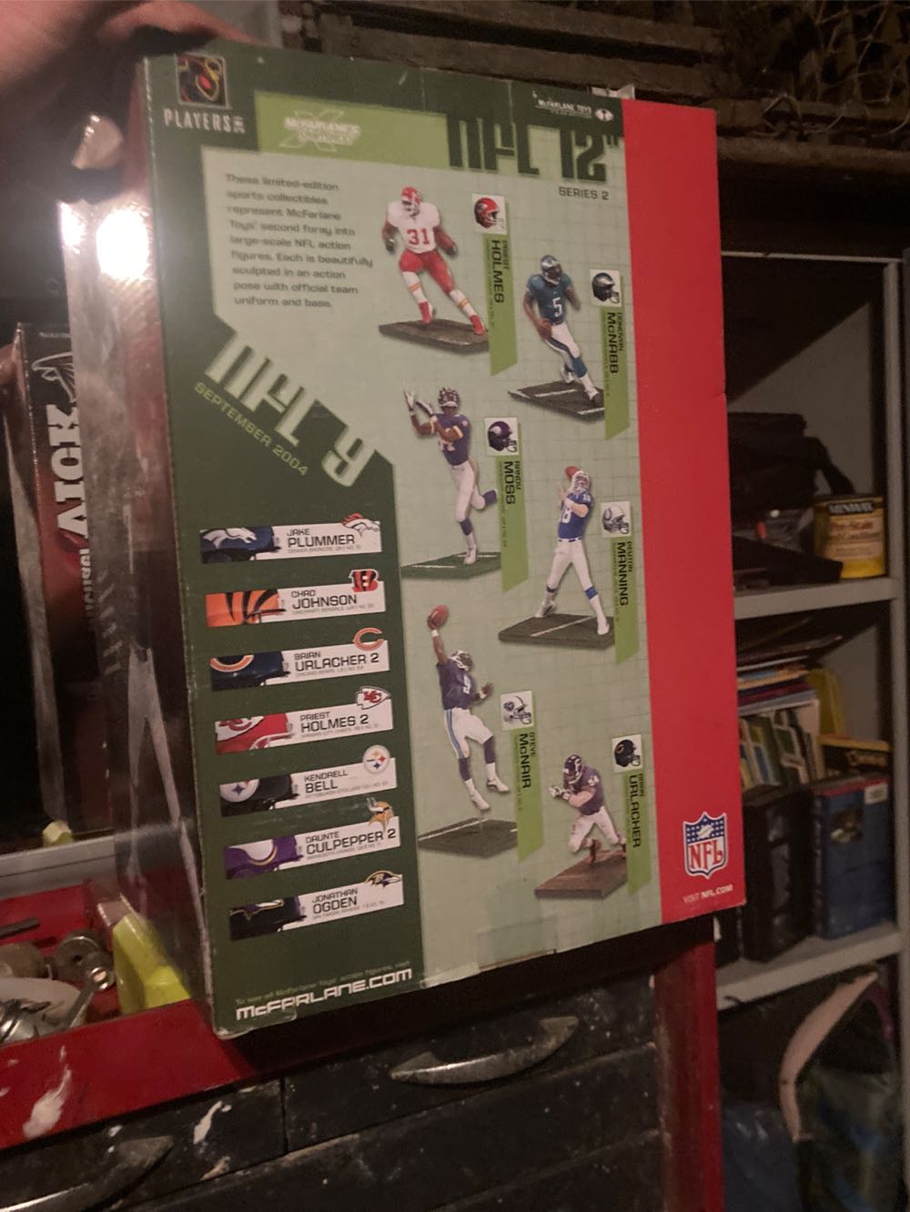 Michael Vick Nfl Qb 12 Inch Series 1 New Mcfarlane Sports Atlanta Falcons  action figure collectible [Barcode 787926703849] - Main Image 3