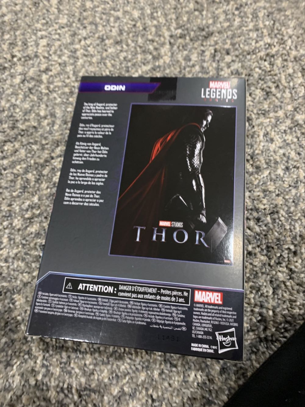 Thor Odin  - Hasbro (Marvel legends - Infinity Saga) action figure collectible [Barcode 5010993839384] - Main Image 3