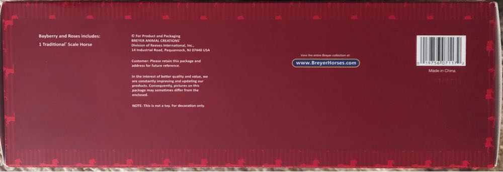 Bayberry And Roses - Breyer Animal Creations action figure collectible - Main Image 3