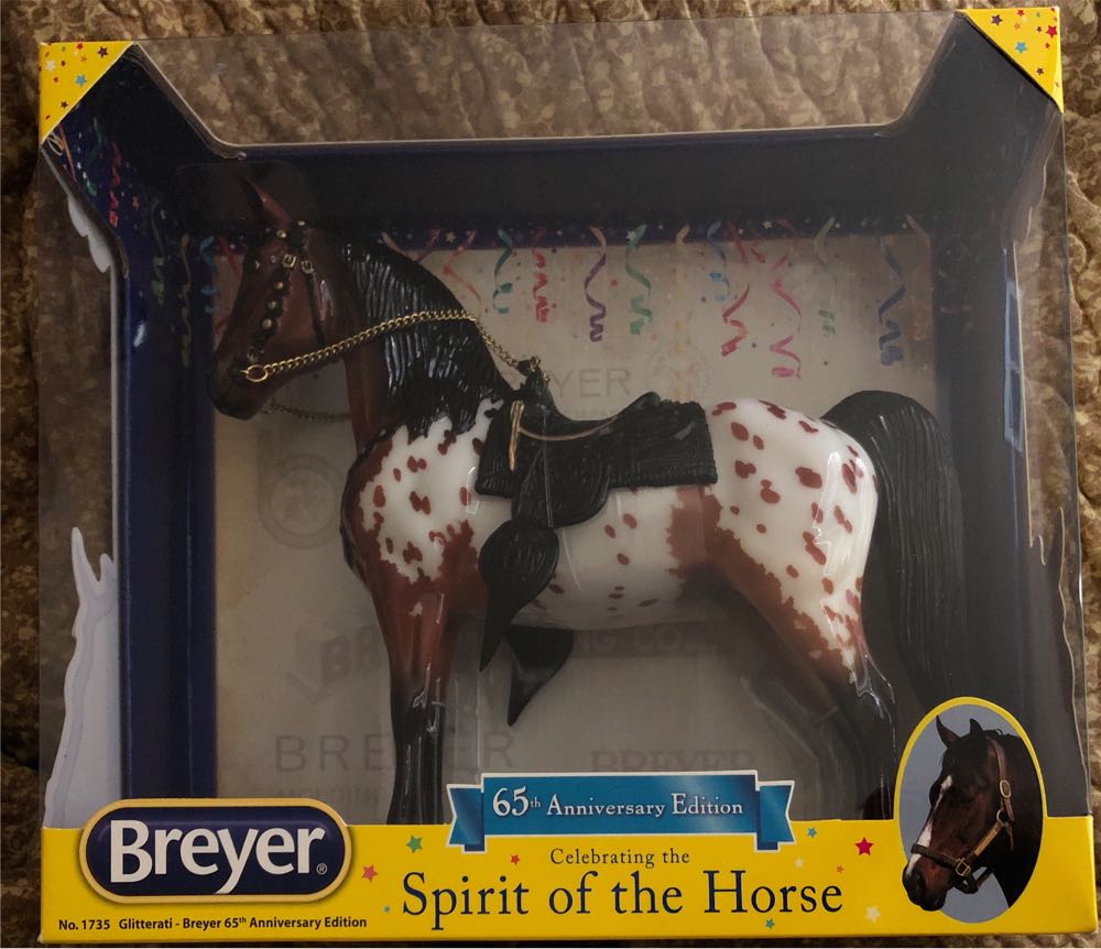 Glitterati Breyer 65th Anniversary Model Limited Edition Toy - Breyer Animal Creations action figure collectible [Barcode 019756017354] - Main Image 2