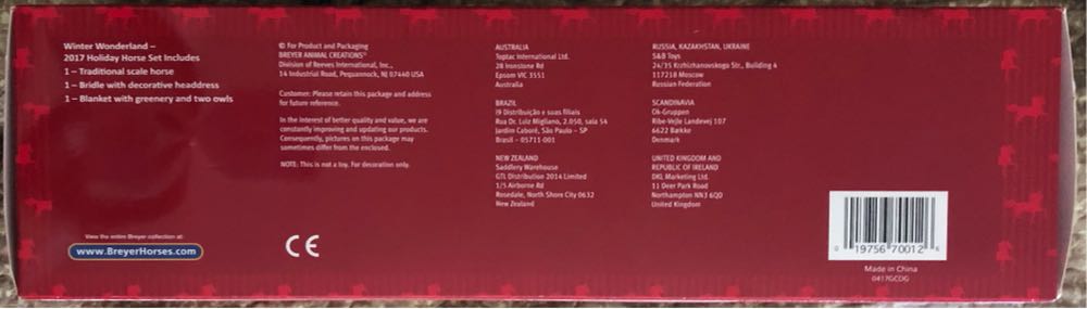 Winter Wonderland - Breyer Animal Creations action figure collectible [Barcode 019756700126] - Main Image 4