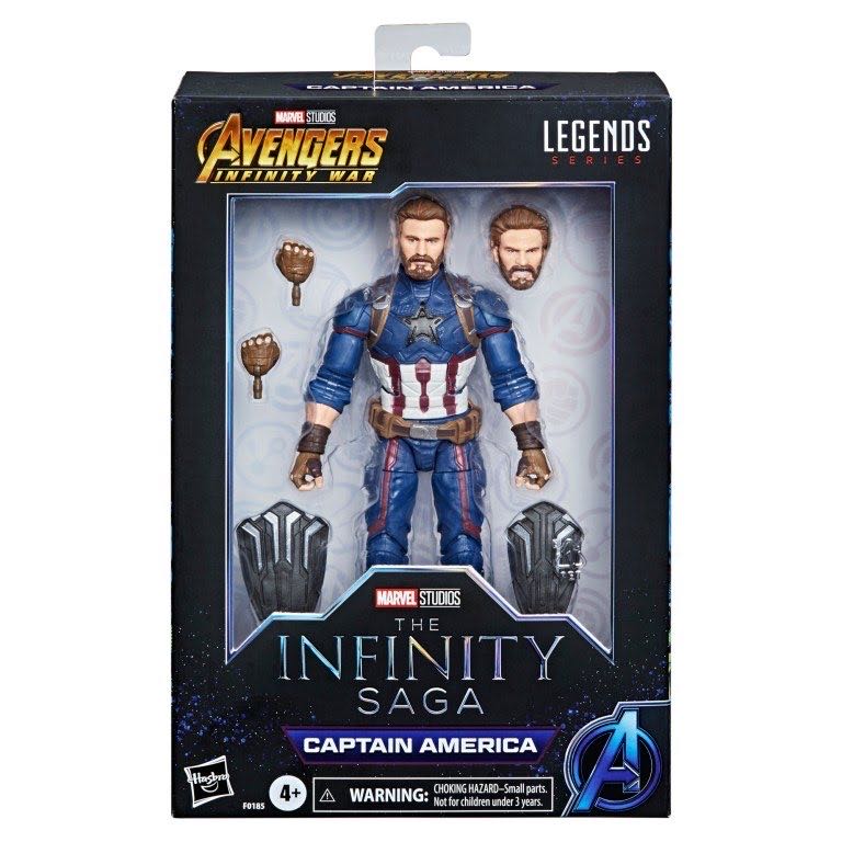 Marvel Legends Captain America The Infinity Saga Avengers: Infinity War - Hasbro (Marvel Legend Series) action figure collectible [Barcode 5010993839360] - Main Image 2