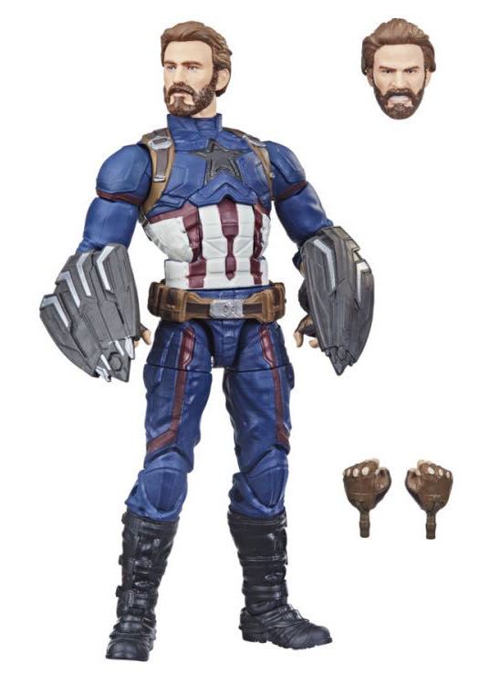 Marvel Legends Captain America The Infinity Saga Avengers: Infinity War - Hasbro (Marvel Legend Series) action figure collectible [Barcode 5010993839360] - Main Image 4