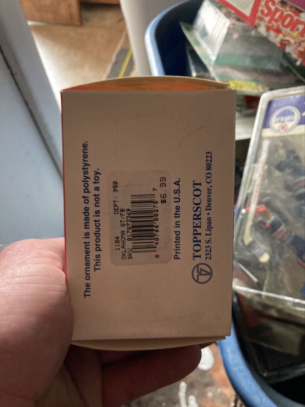 Contact Information Get All Call Data From 40766000001 ... - Touchdown Treasures action figure collectible [Barcode 040766002757] - Main Image 3