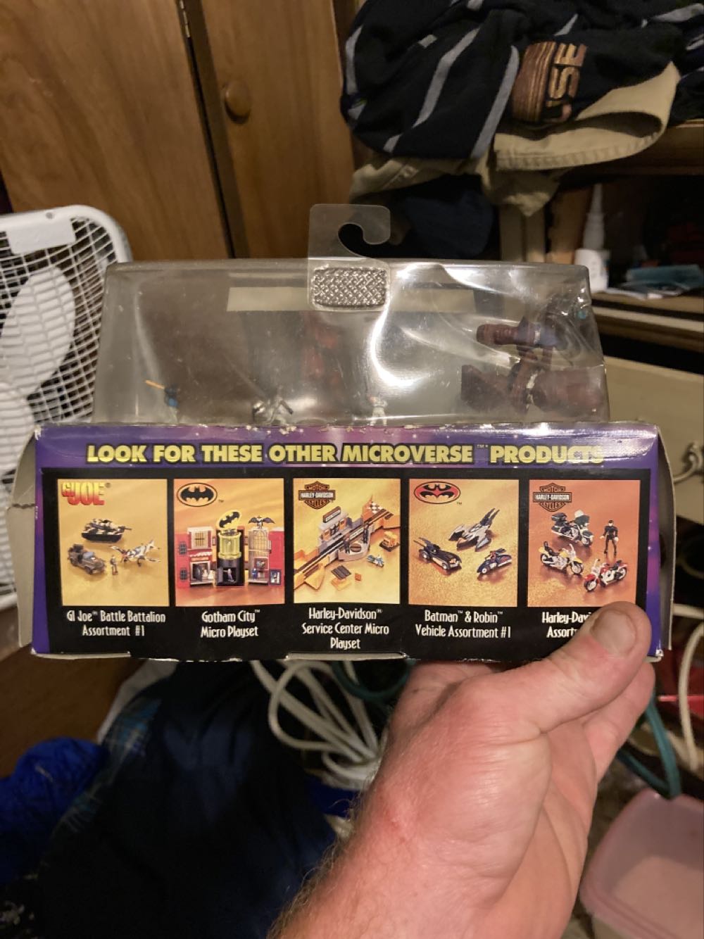 Starting Lineup Mlb Swinging Stars Assortment #1 Microverse Swinging - Hasbo / Kenner action figure collectible [Barcode 076281550084] - Main Image 2