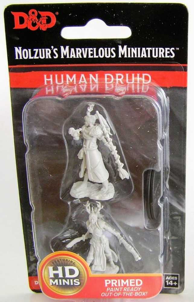 D&D Nolzur`s Marvelous Unpainted Miniatures: W9 Female Human Druid  action figure collectible [Barcode 634482737019] - Main Image 1
